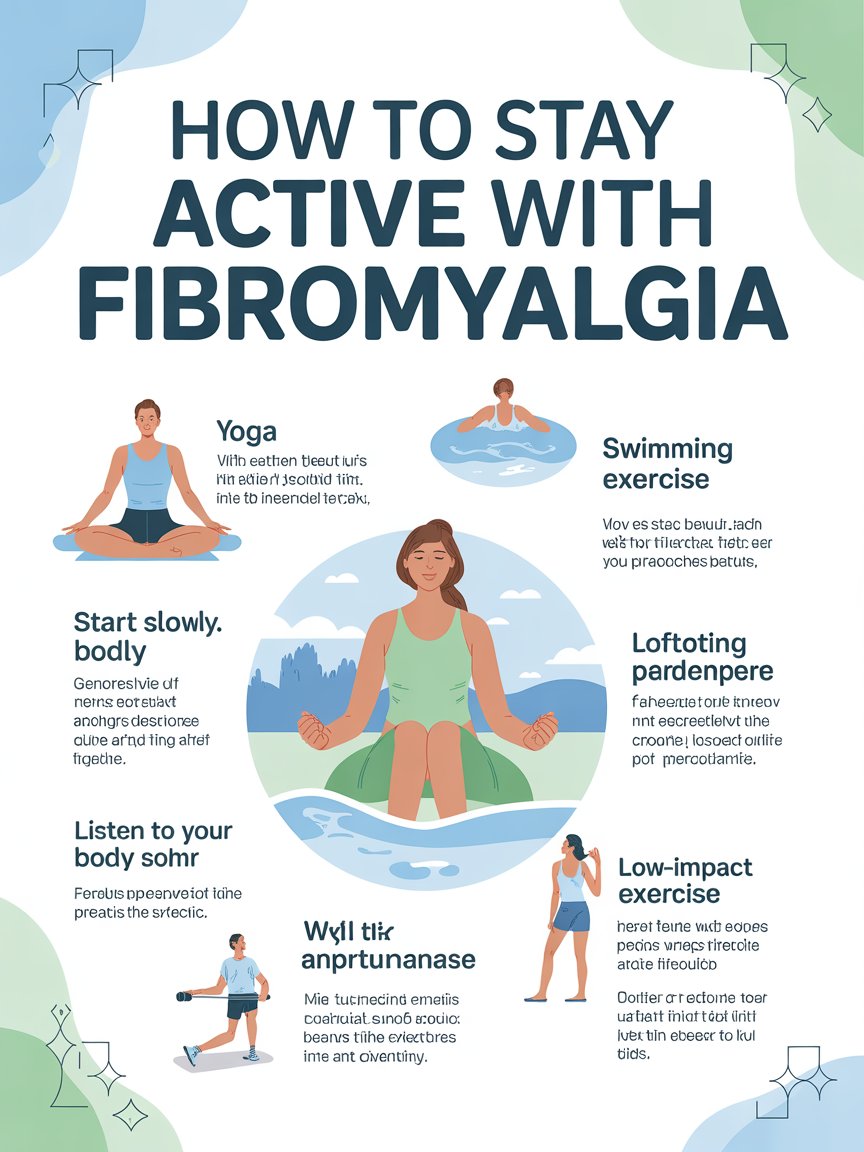 How to Stay Active With Fibromyalgia