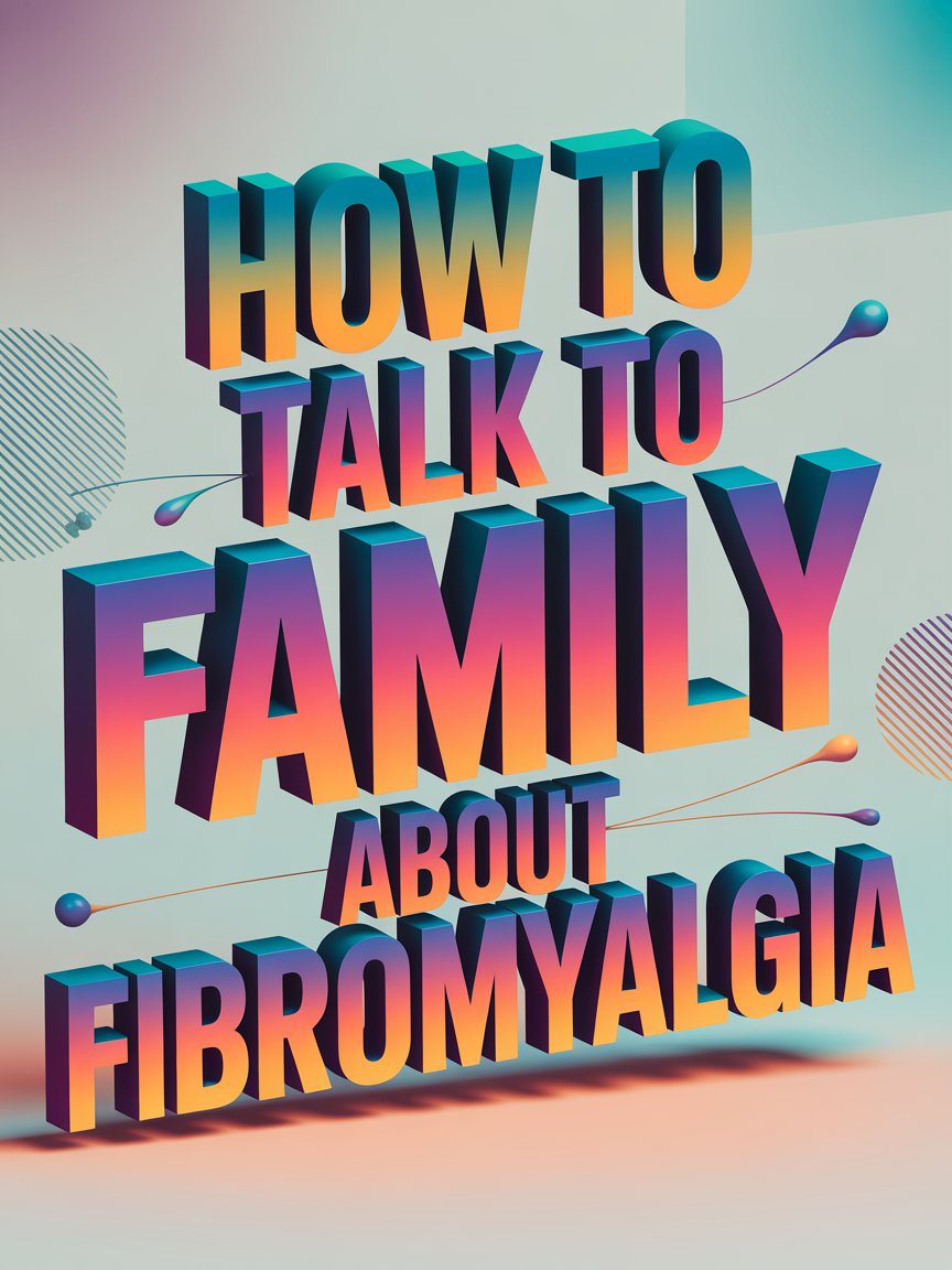 How to Talk to Family About Fibromyalgia