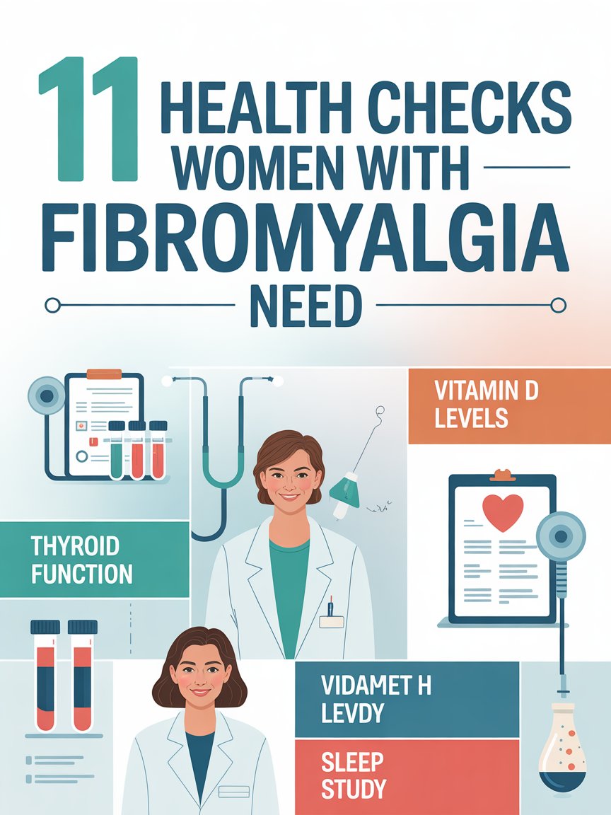 11 Health Checks Women with Fibromyalgia Need