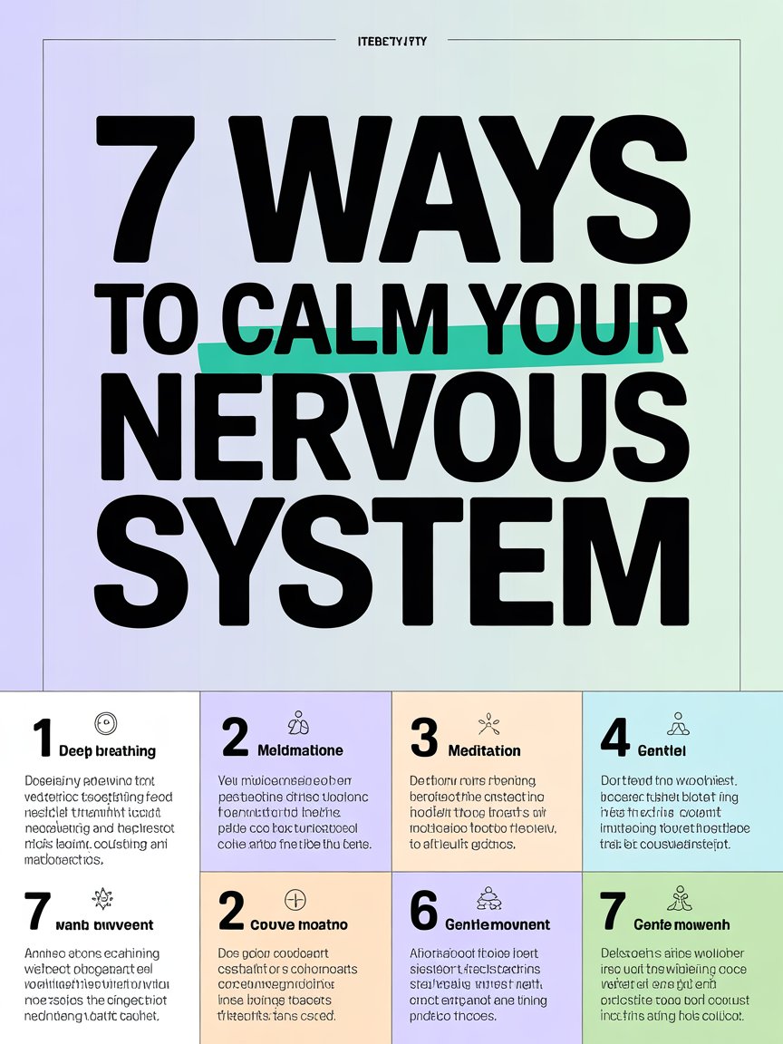 7 Ways to Calm Your Nervous System