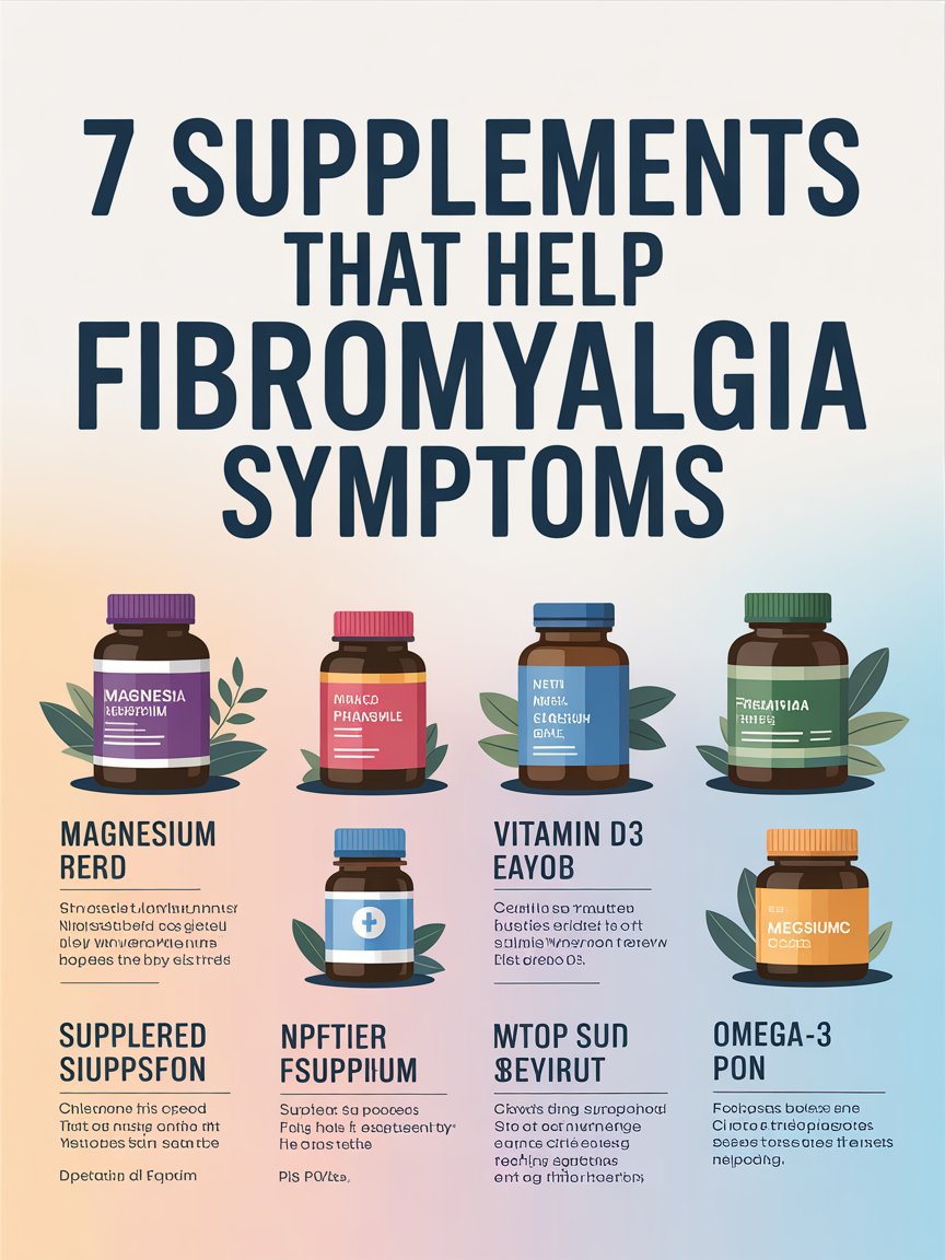 7 Supplements That Help Fibromyalgia Symptoms