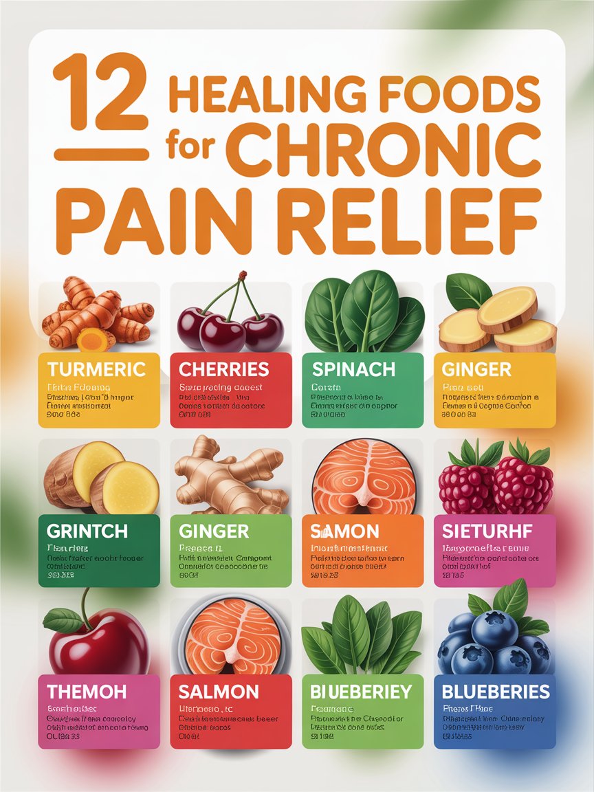 12 Healing Foods for Chronic Pain Relief