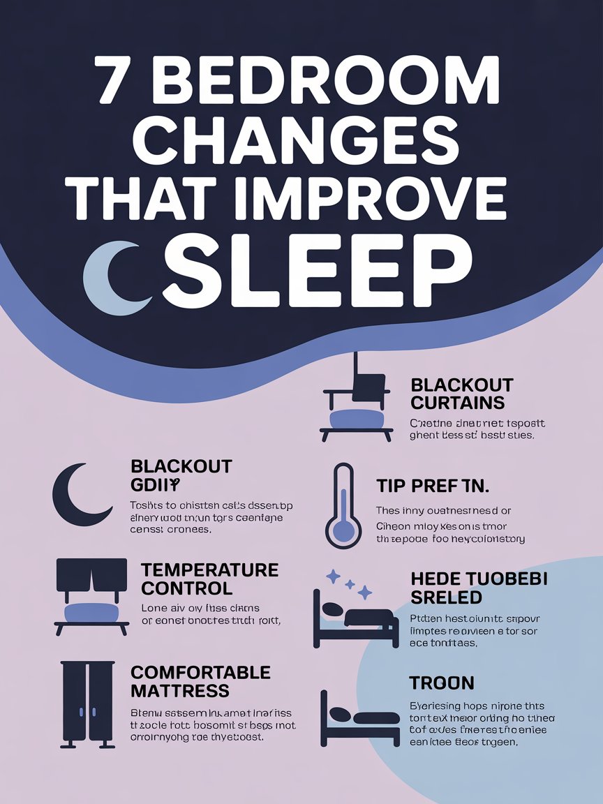 7 Bedroom Changes That Improve Sleep