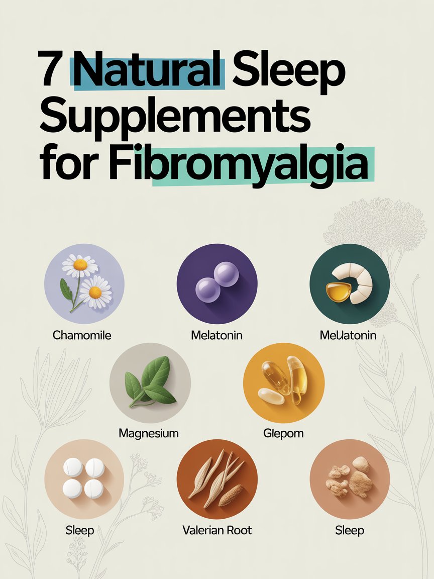 7 Natural Sleep Supplements for Fibromyalgia