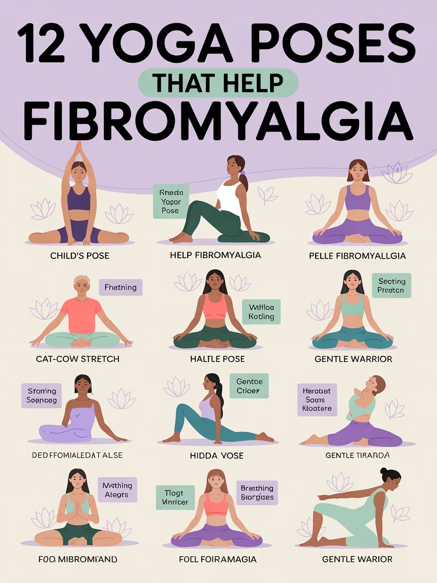 12 Yoga Poses That Help Fibromyalgia