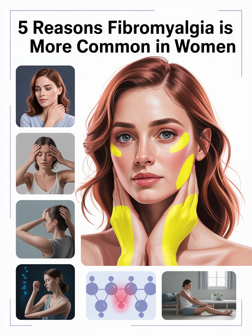 5 Reasons Fibromyalgia Is More Common in Women