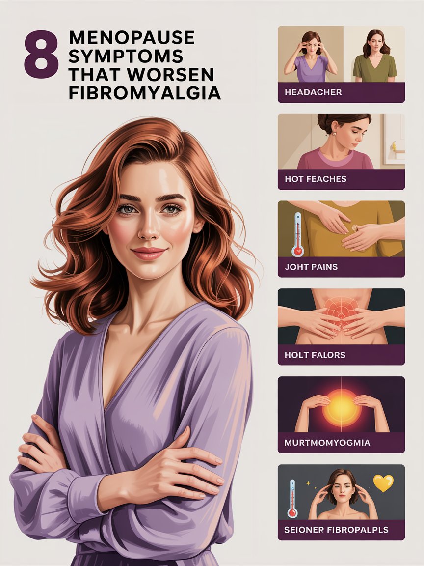 8 Menopause Symptoms That Worsen Fibromyalgia