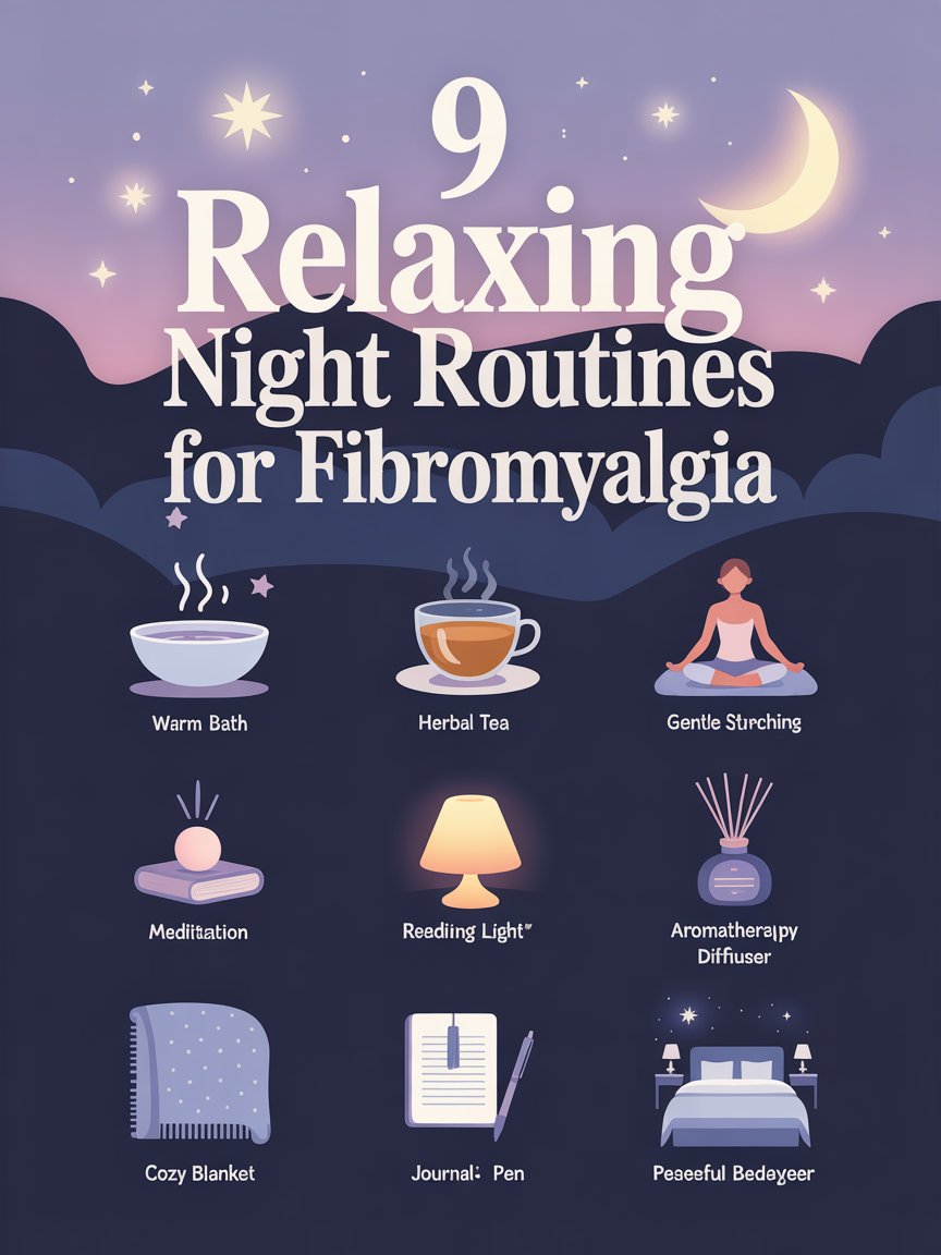 9 Relaxing Night Routines for Fibromyalgia