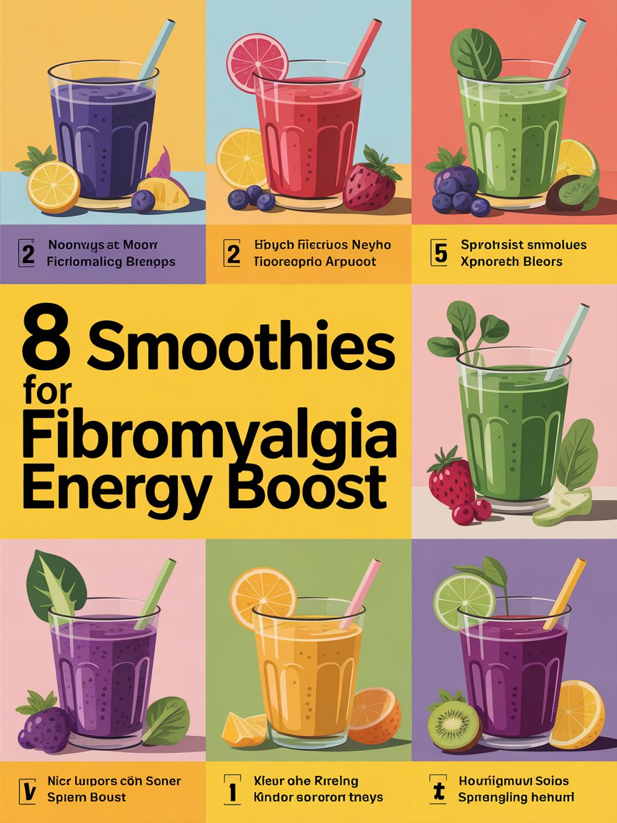 8 Smoothies for Fibromyalgia Energy Boost