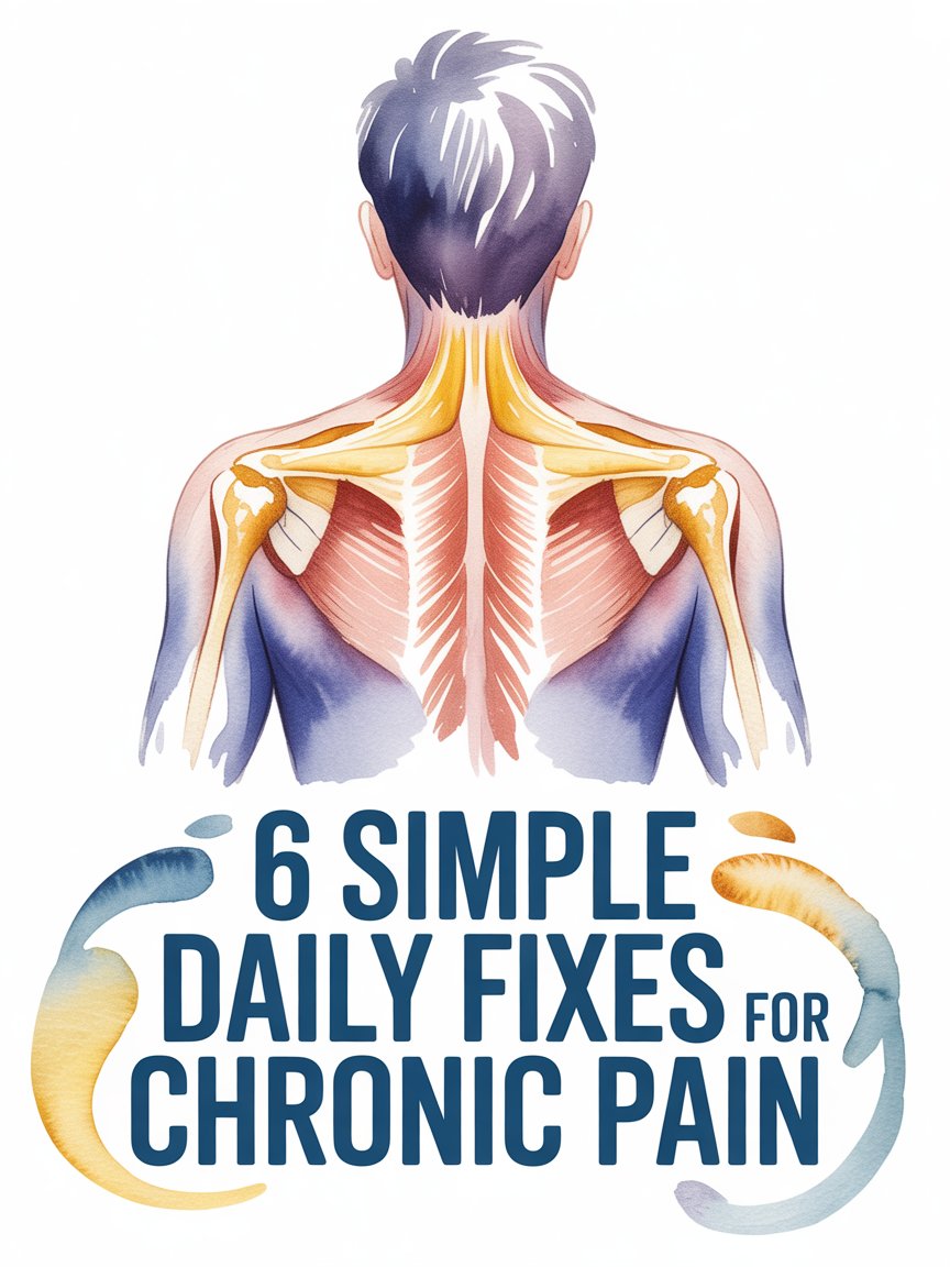 6 Simple Daily Fixes for Chronic Pain