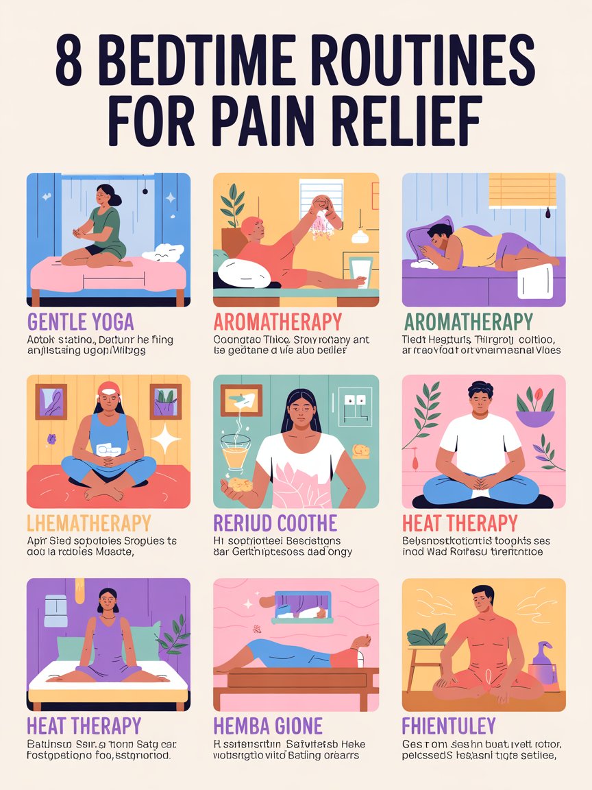 8 Bedtime Routines for Pain Relief