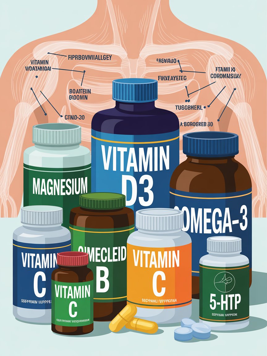 8 Vitamins That Support Fibromyalgia Relief