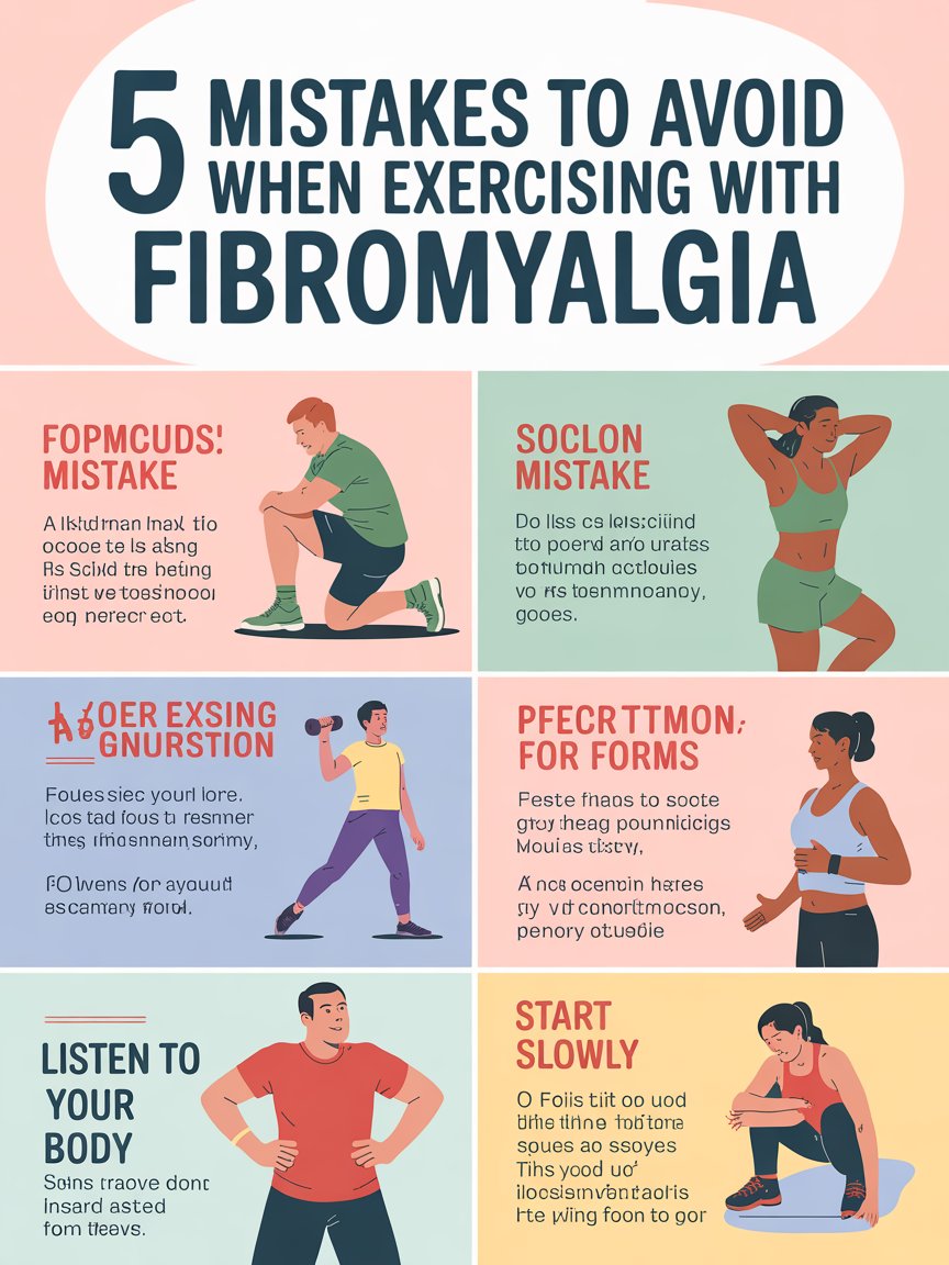 5 Mistakes to Avoid When Exercising with Fibromyalgia