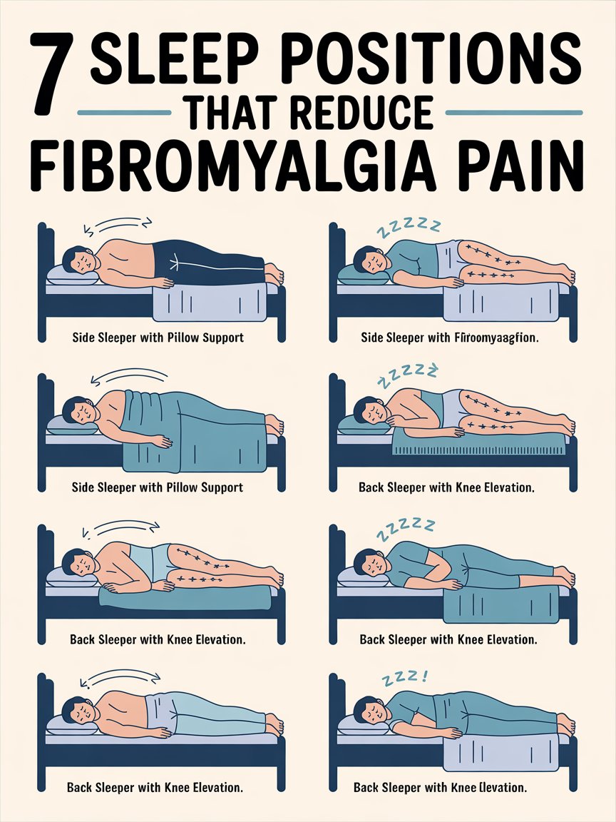 7 Sleep Positions That Reduce Fibromyalgia Pain