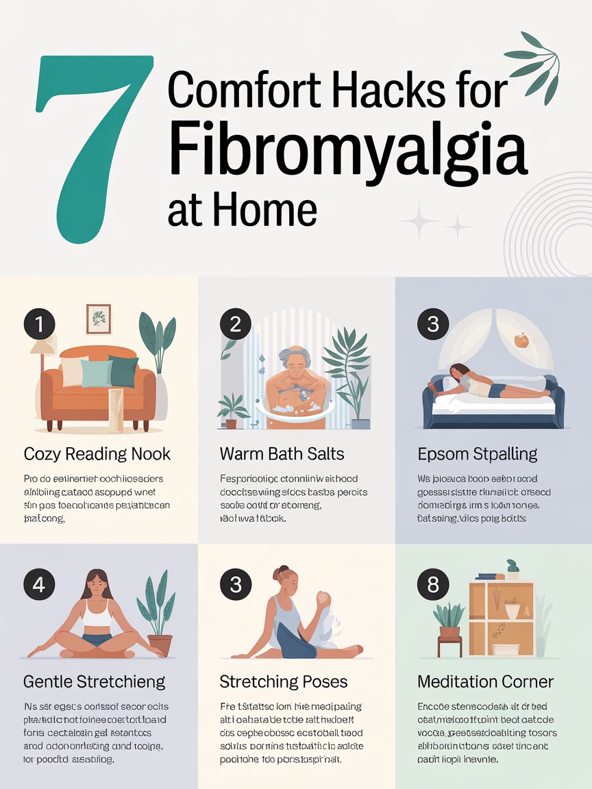 7 Comfort Hacks for Fibromyalgia at Home