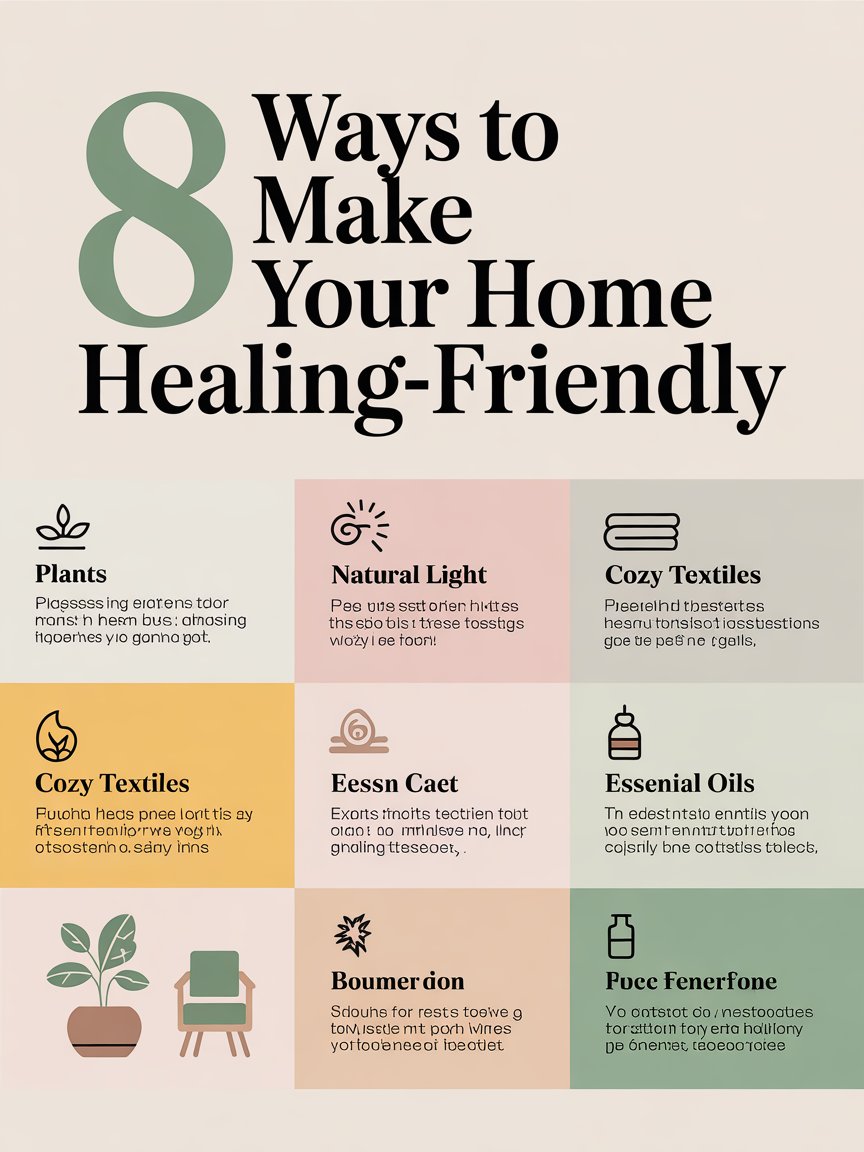 8 Ways to Make Your Home Healing-Friendly