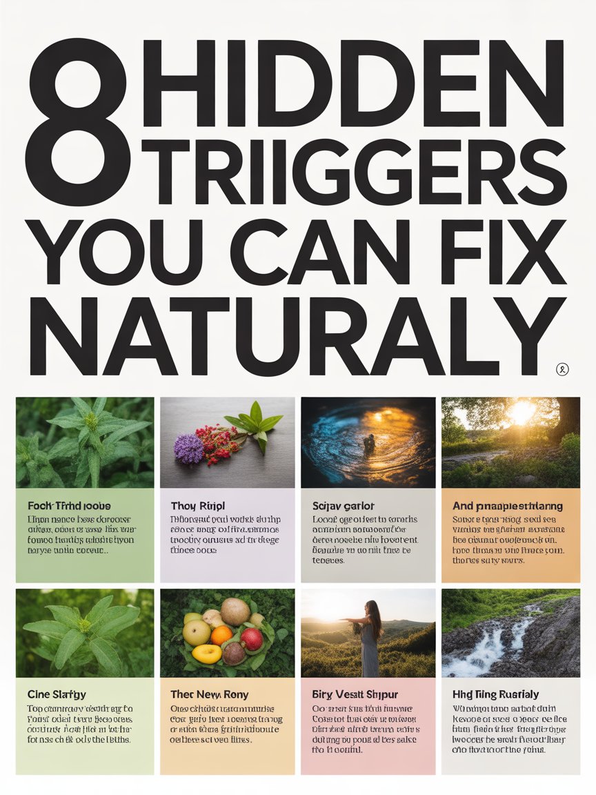 8 Hidden Triggers You Can Fix Naturally