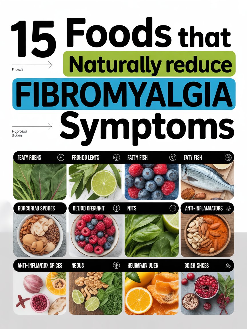 15 Foods That Naturally Reduce Fibromyalgia Symptoms