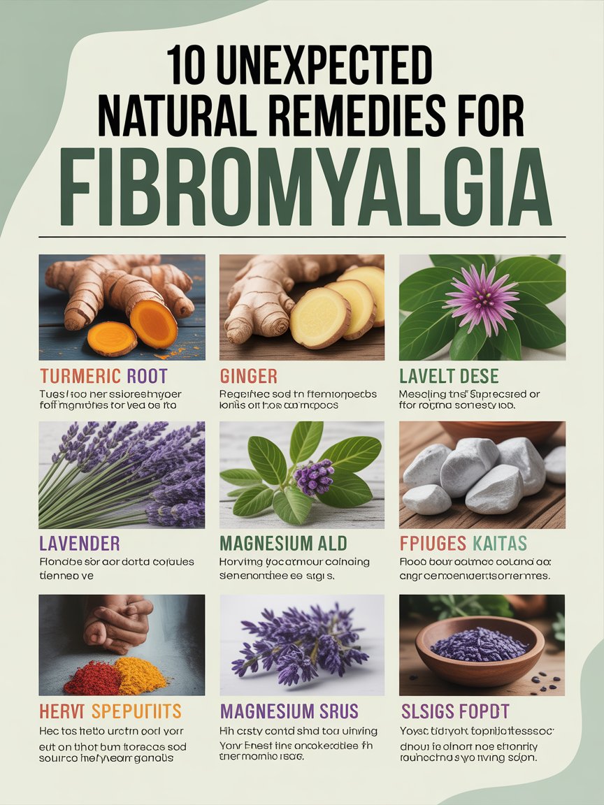 10 Unexpected Natural Remedies for Fibromyalgia