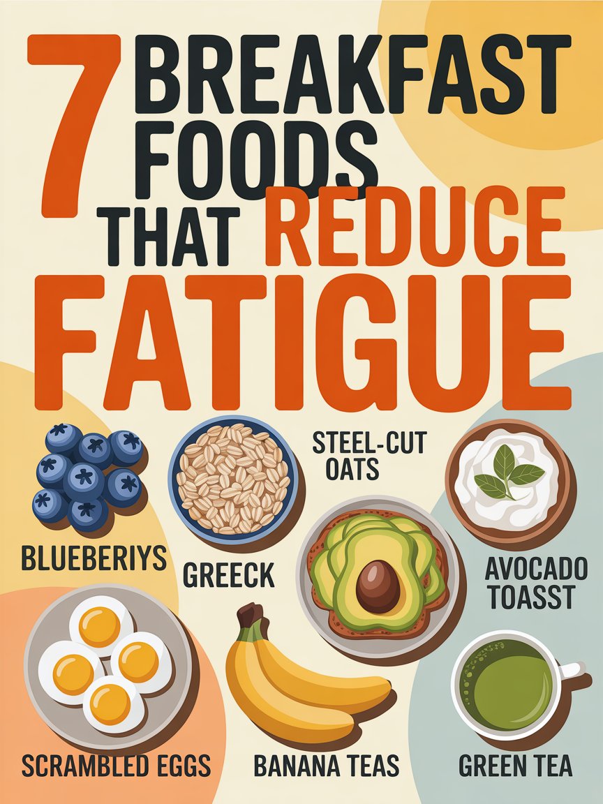 7 Breakfast Foods That Reduce Fatigue