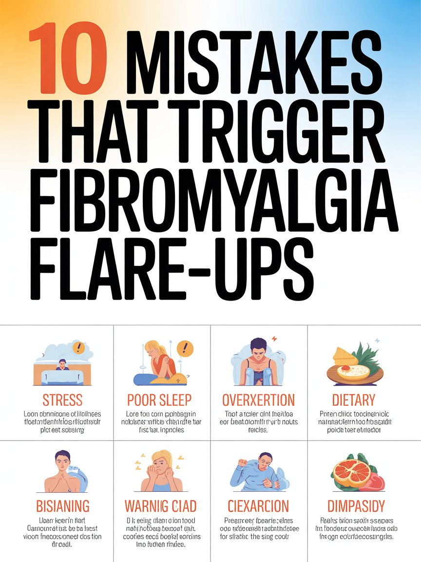 10 Mistakes That Trigger Fibromyalgia Flare-Ups