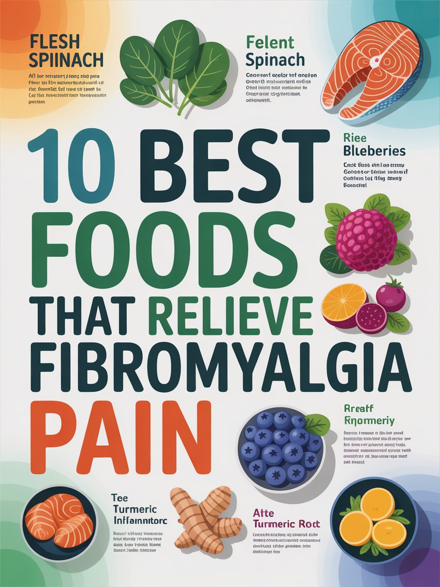 10 Best Foods That Help Relieve Fibromyalgia Pain