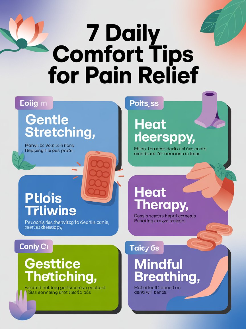 7 Daily Comfort Tips for Pain Relief