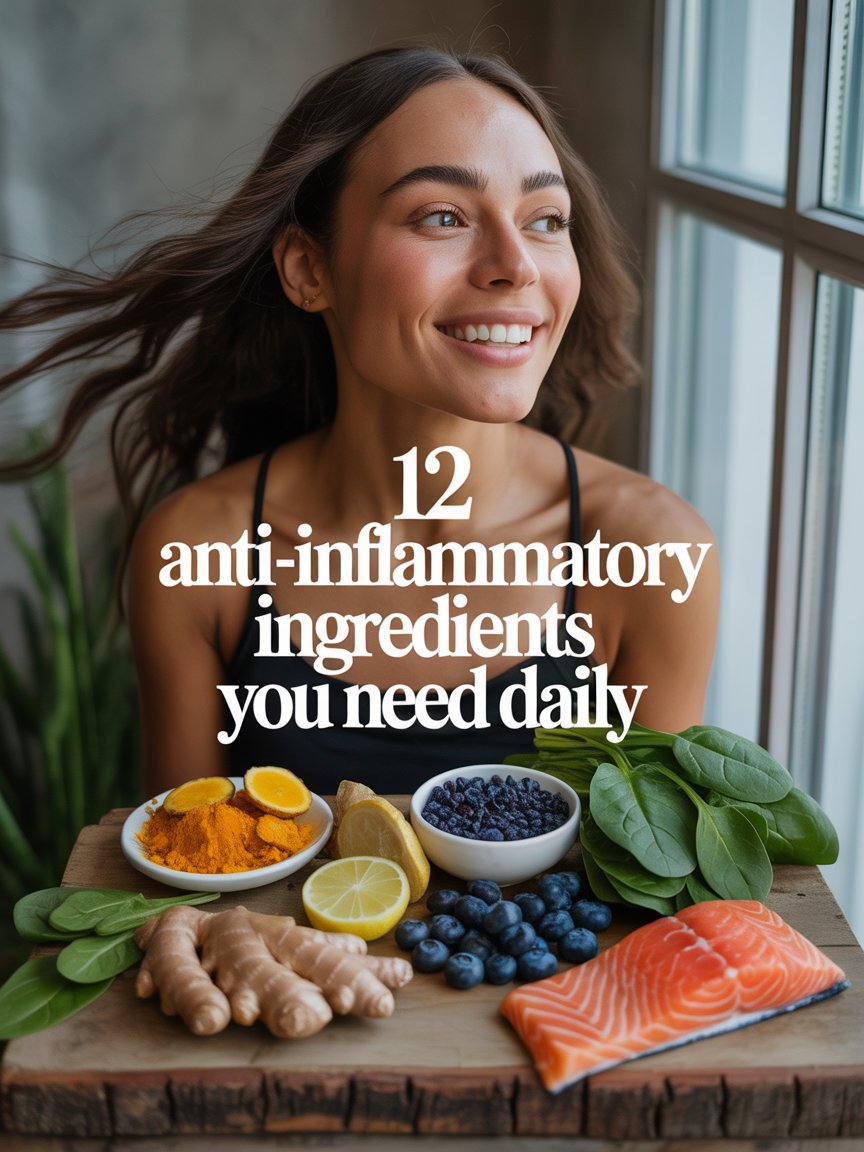 12 Anti-Inflammatory Ingredients You Need Daily