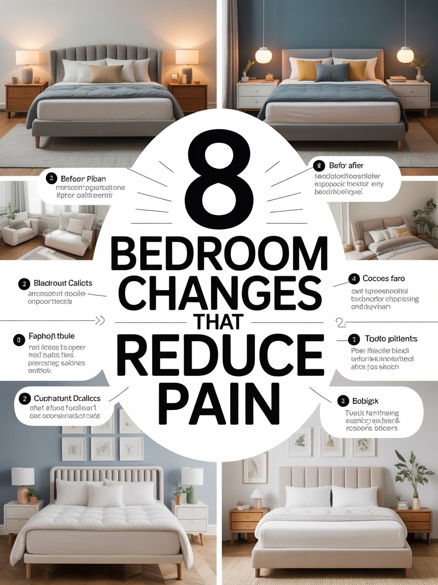 8 Bedroom Changes That Reduce Pain