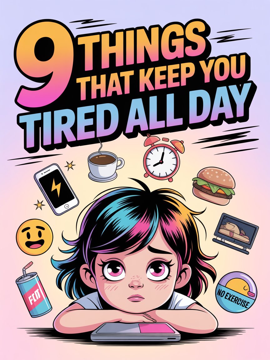9 Things That Keep You Tired All Day