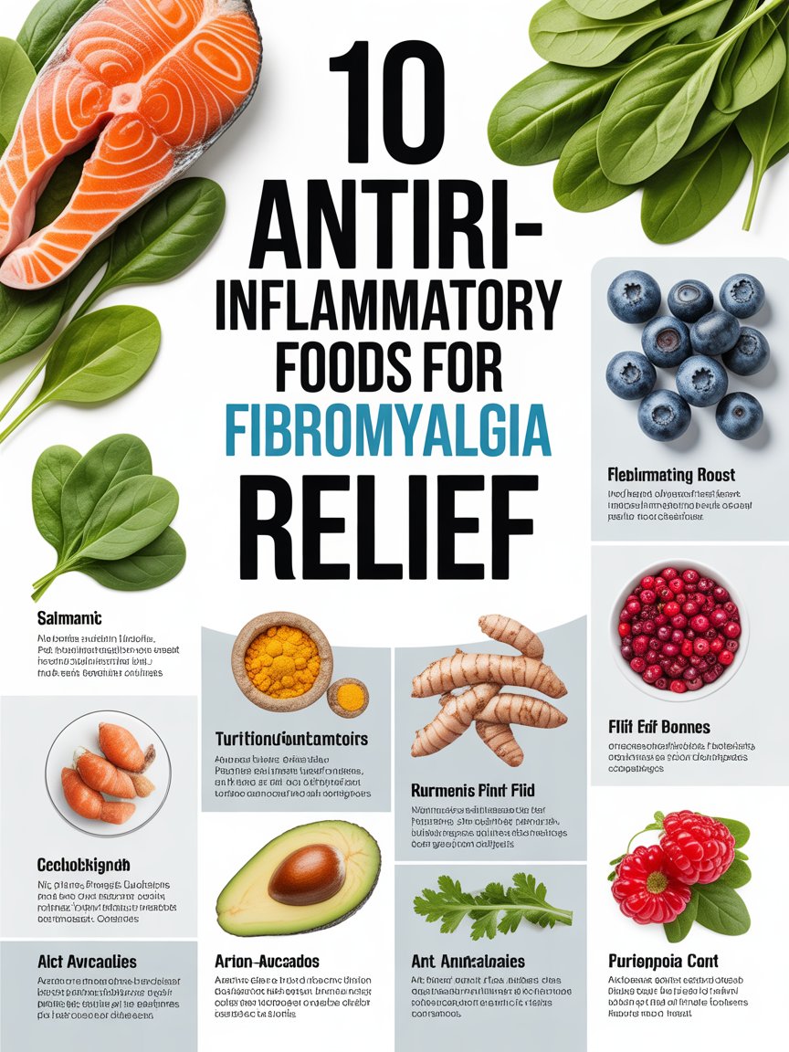 10 Anti-Inflammatory Foods for Fibromyalgia Relief