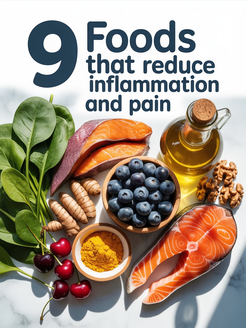 9 Foods That Reduce Inflammation and Pain