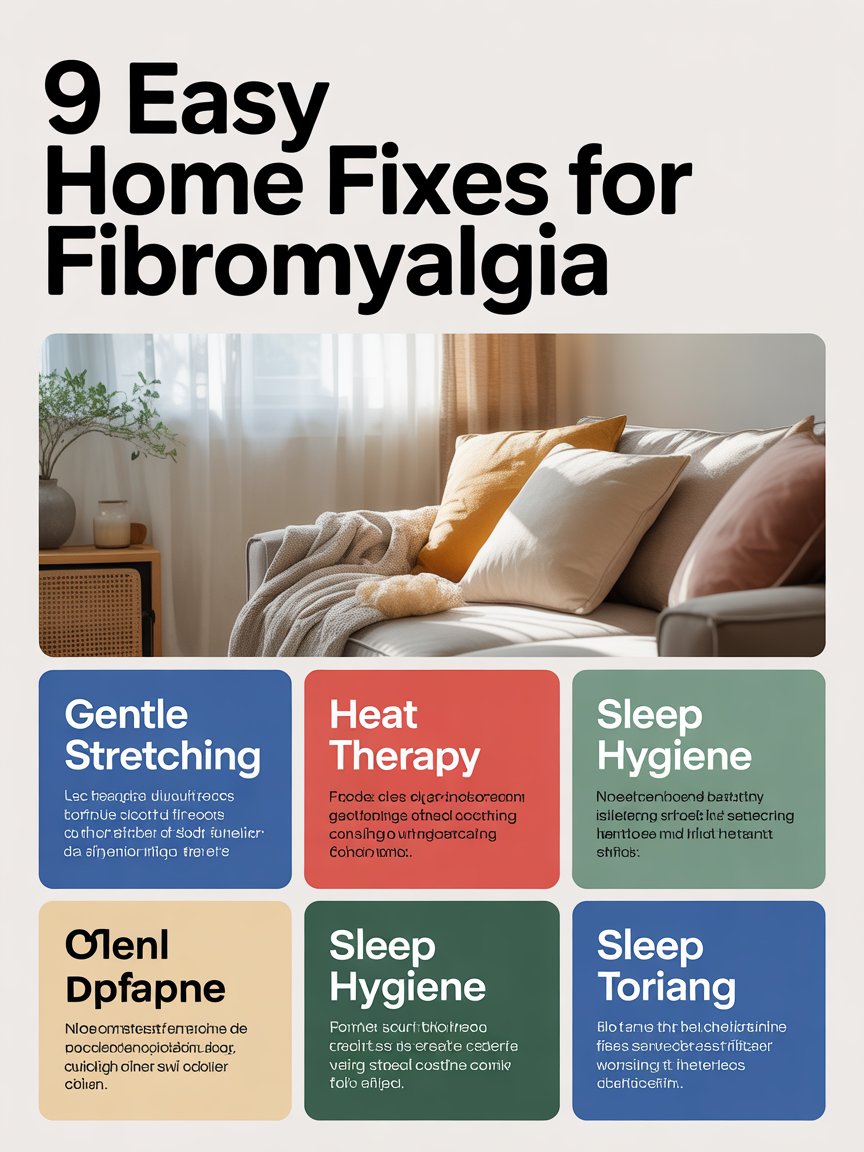 9 Easy Home Fixes for Fibromyalgia