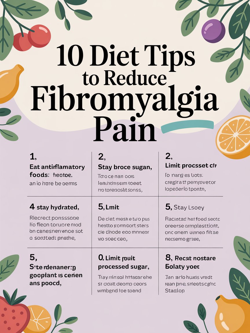 10 Diet Tips to Reduce Fibromyalgia Pain
